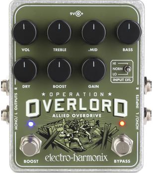 Electro-Harmonix Operation Overlord Allied Overdrive Pedal