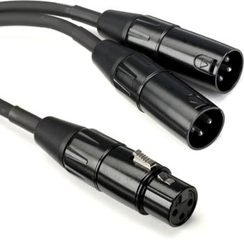 Roland RCC-YC-XF2XM Y Cable - XLR Female to Dual XLR Male | Sweetwater