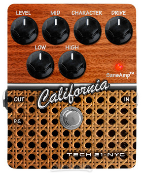 【美品】Tech21 SANSAMP California Tech 21 SansAmp Character Series California - California | Sweetwater