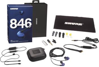 SHURE SE846 ブルー Shure SE846 Sound Isolating Earphones - Blue | Sweetwater