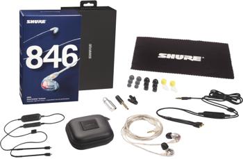 Shure SE846 Sound Isolating Earphones - Clear | Sweetwater