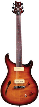 PRS SE Custom Semi-Hollow Soapbar - Tobacco Sunburst | Sweetwater