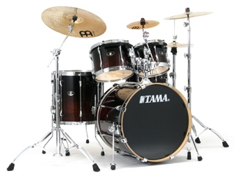 Tama Superstar Custom 5-piece Kit - Dark Mocha Fade | Sweetwater