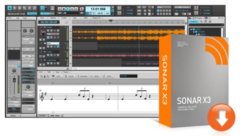 Cakewalk SONAR X3 (boxed) | Sweetwater