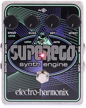 ギター Electro-Harmonix Superego Synth Engine Electro-Harmonix Superego Polyphonic Synth Engine Pedal | Sweetwater
