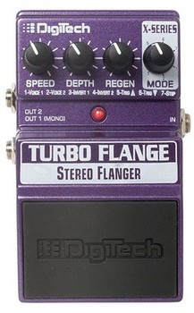 ギター digitech turbo flange stereo flanger DigiTech Turbo Flange Stereo Flanger Pedal | Sweetwater