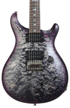 PRS Wood Library Custom 24 10-Top Electric Guitar - Charcoal
