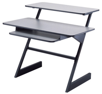 QuikLok Z-250 Triple Shelf Workstation - Dove Gray - Dove Gray