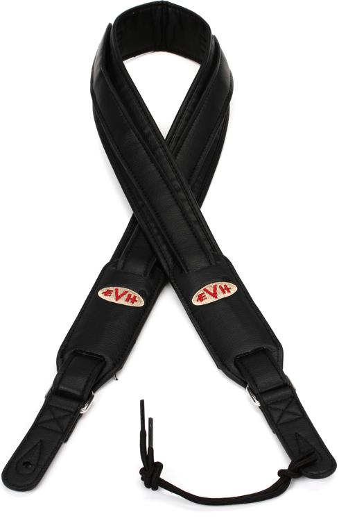 EVH Premium Guitar Strap - 42 | Sweetwater evh leather strap