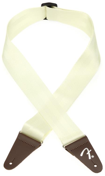 Fender 2-inch Am Pro Seat Belt Strap - Olympic White | Sweetwater