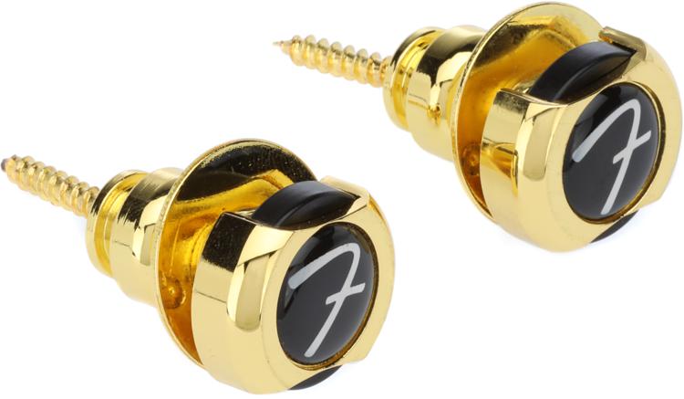 Gold Fender© Infinity Strap Locks 0990818649 360° Rotation