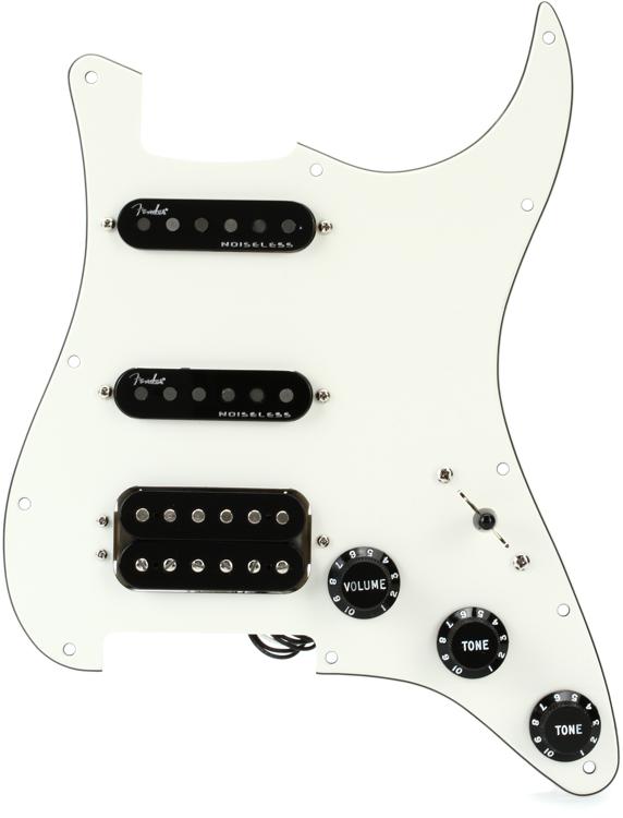 fender strat hss loaded pickguard