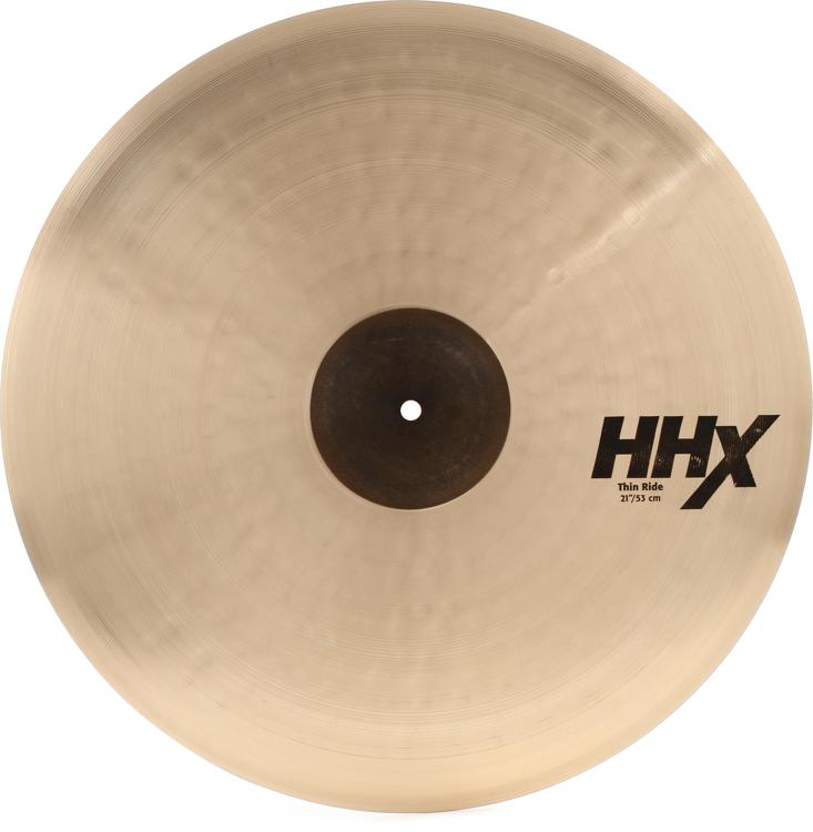 Sabian 21 inch HHX Thin Ride Cymbal | Sweetwater