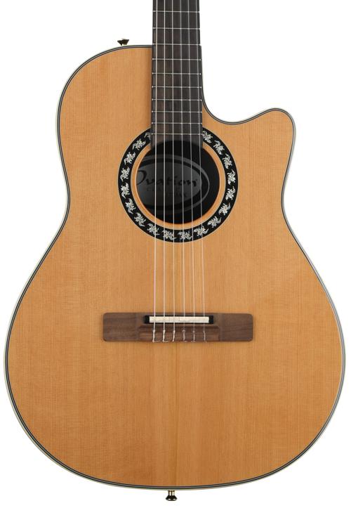 Ovation 1773AX-4 Pro Series Nylon String Acoustic Electric Guitar 
