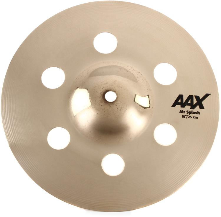 Sabian 10 inch AAX Air Splash Cymbal - Brilliant Finish