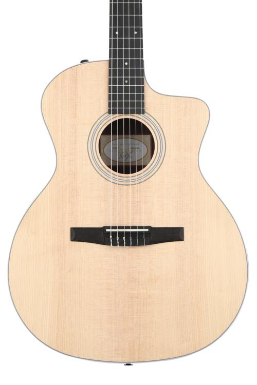 Taylor 214ce-N Nylon Acoustic-electric Guitar - Natural