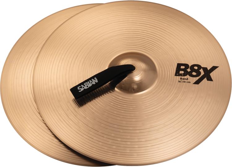 Sabian 16 inch B8X Band Hand Cymbals | Sweetwater