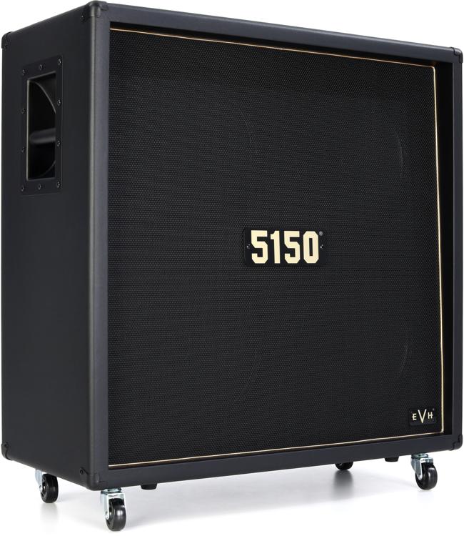 EVH 5150 Iconic Series EL34 160-watt 4 x 12-inch Cabinet - Black