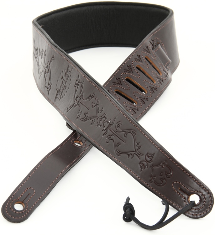 Taylor Byzantine Guitar Strap Brown