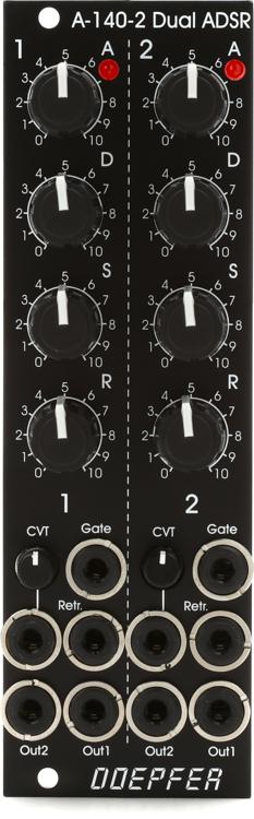 Doepfer A 140 2 Eurorack Dual Mini Adsr Module Vintage Edition Sweetwater