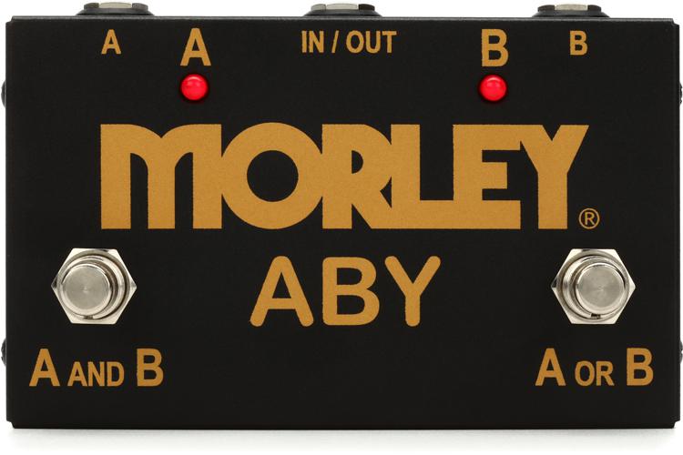 Morley Gold Series ABY 2-button Switcher/Combiner Pedal