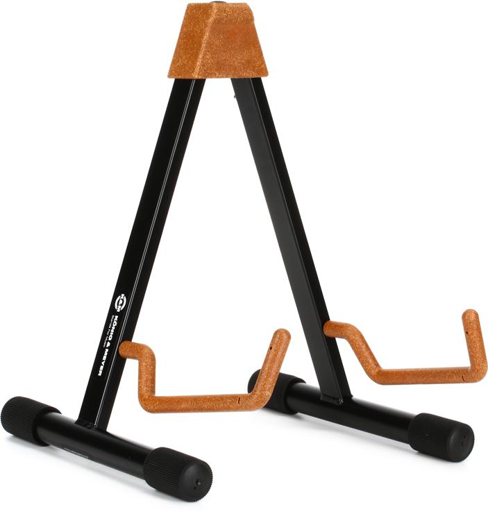 K&M 17541 AFrame Guitar Stand Acoustic, Cork Sweetwater
