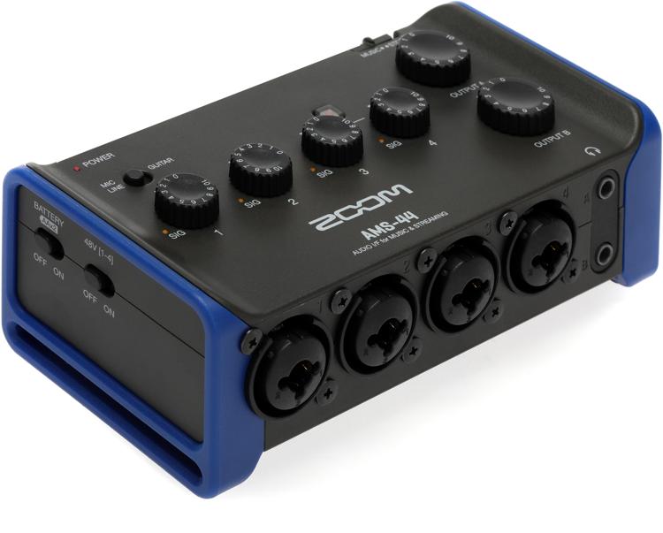 Zoom AMS-44 Audio Interface | Sweetwater