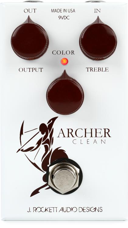 J. Rockett Audio Designs Archer Clean Colored Boost Pedal | Sweetwater