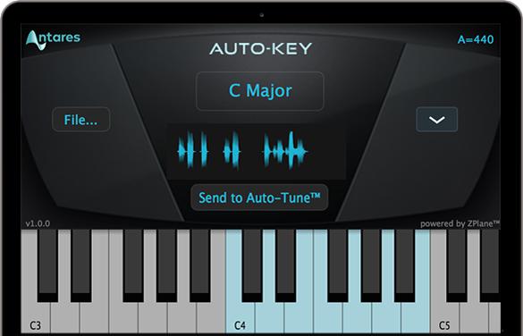 Antares Auto-Key Automatic Key and Scale Detection Plug-in | Sweetwater