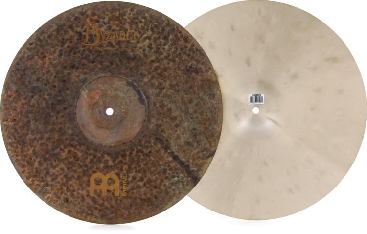 Meinl Cymbals 16 inch Byzance Extra Dry Medium Thin Hi-hat Cymbals ...