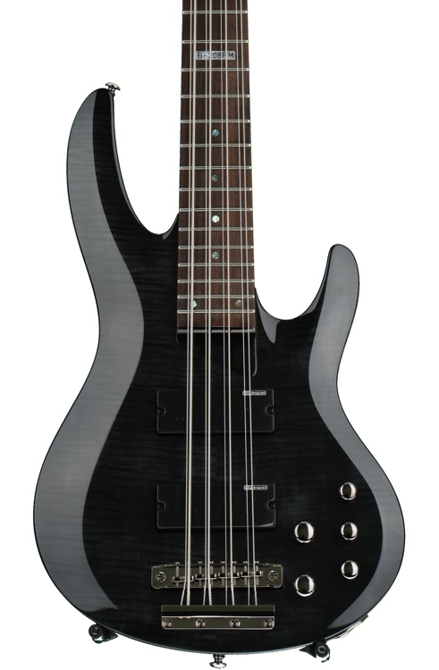 ESP LTD B-208 8-String - See Thru Black | Sweetwater