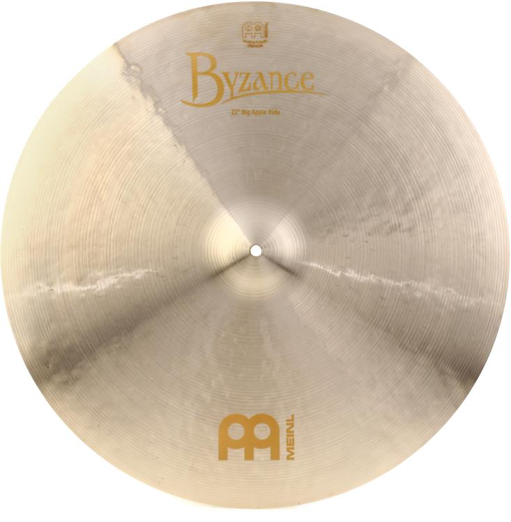 Meinl Cymbals 22 inch Byzance Jazz Big Apple Ride Cymbal | Sweetwater