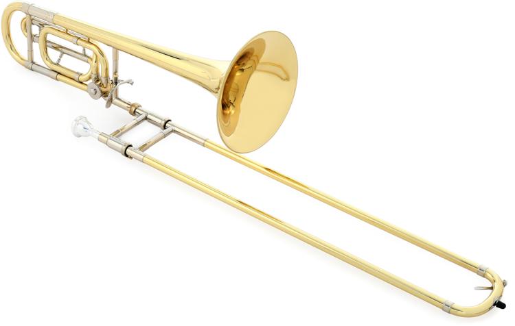 Bach 42BO Stradivarius Series F-Attachment Trombone Level 2 Lacquer 886830878534