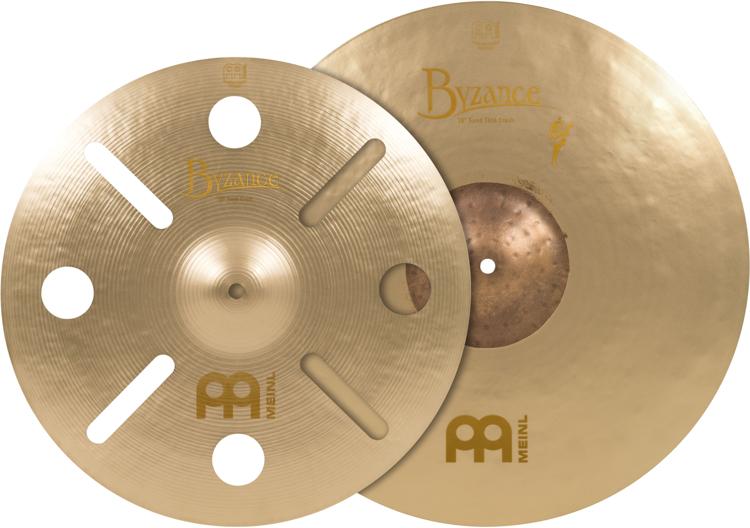 Meinl Cymbals Byzance Matched Crash Pack - 16 inch Trash and 18 inch Thin  Sand