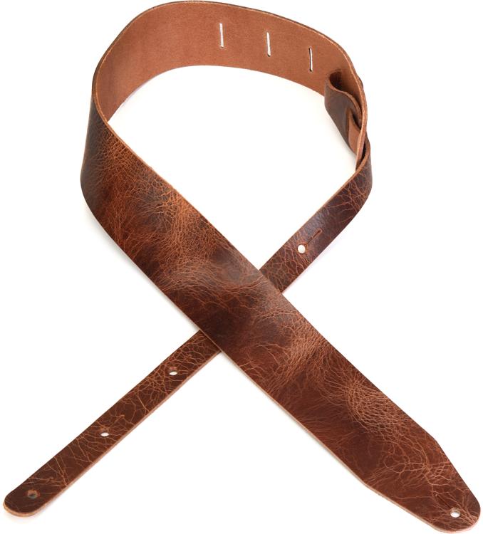 LM Products The Traveler 2.5-inch Guitar Strap - Brown