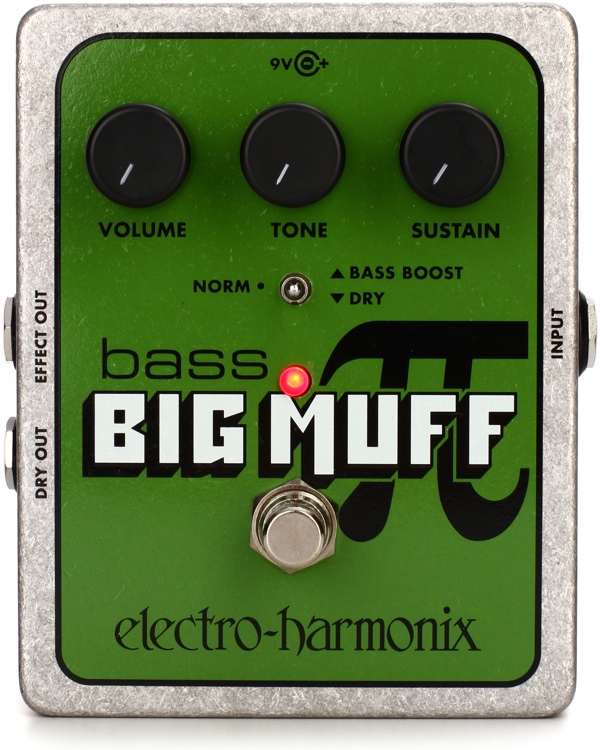 Electro-Harmonix Bass Big Muff Pi Bass Fuzz Pedal | Sweetwater