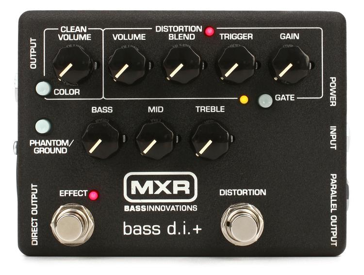 MXR M80 Bass D.I.+ Bass Distortion Pedal