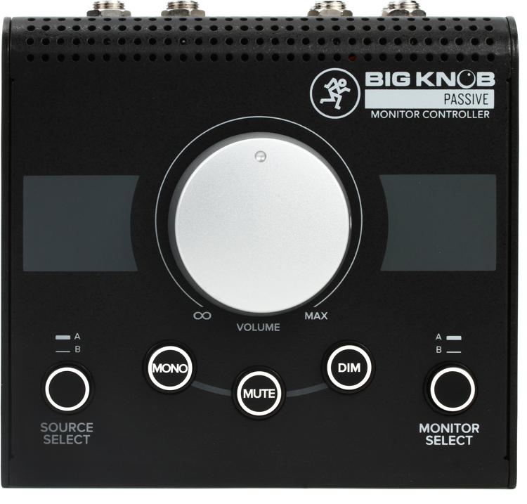 Fiber Optic Cleaning Cloth Mackie Big Knob Passive 2x2 Studio Monitor Controller Bundle With 2x 6 1/4 TRS to 1/4 TRS Balanced Instrument Cable 