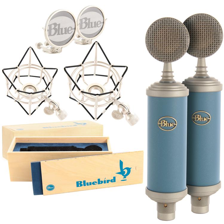 Blue Microphones Bluebird Cardioid Condenser Microphone Pair Sweetwater