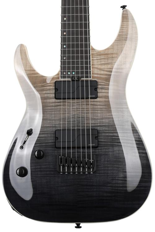 Schecter C-7 SLS Elite Left-Handed - Black Fade Burst | Sweetwater