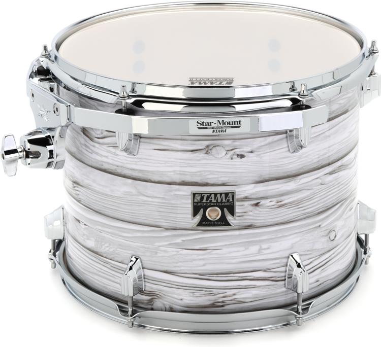 Tama Superstar Classic Mounted Tom - 13 x 10 дюймов - Обертка из ледяной золы