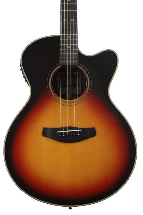 Yamaha CPX1200II AcousticElectric Guitar Vintage Sunburst Sweetwater