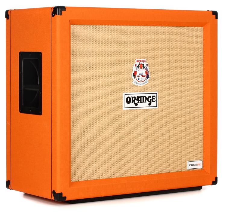 orange crush pro 240-watt 4x12" closed-back speaker cabinet