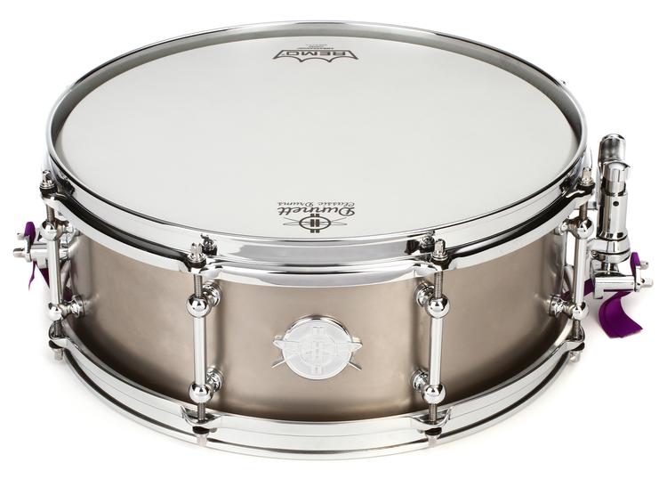 Dunnett Classic Titanium Snare Drum - 5.5 x 14-inch - Raw