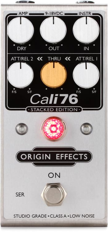 Origin Effects Cali76 Stacked Edition Dual-stage Compressor Pedal 