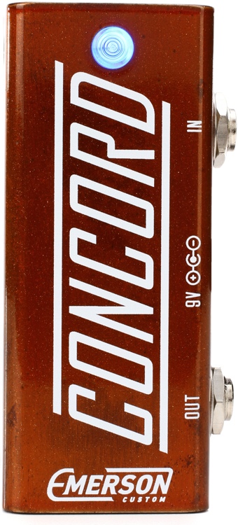 Emerson Custom Concord Utility Buffer Pedal - Orange Metallic