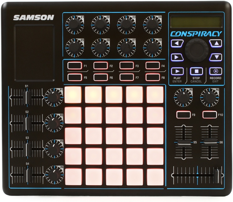 samson conspiracy midi control surface