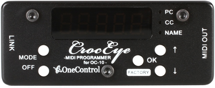 One Control CrocEye MIDI Programmer for Crocodile Tail Loop