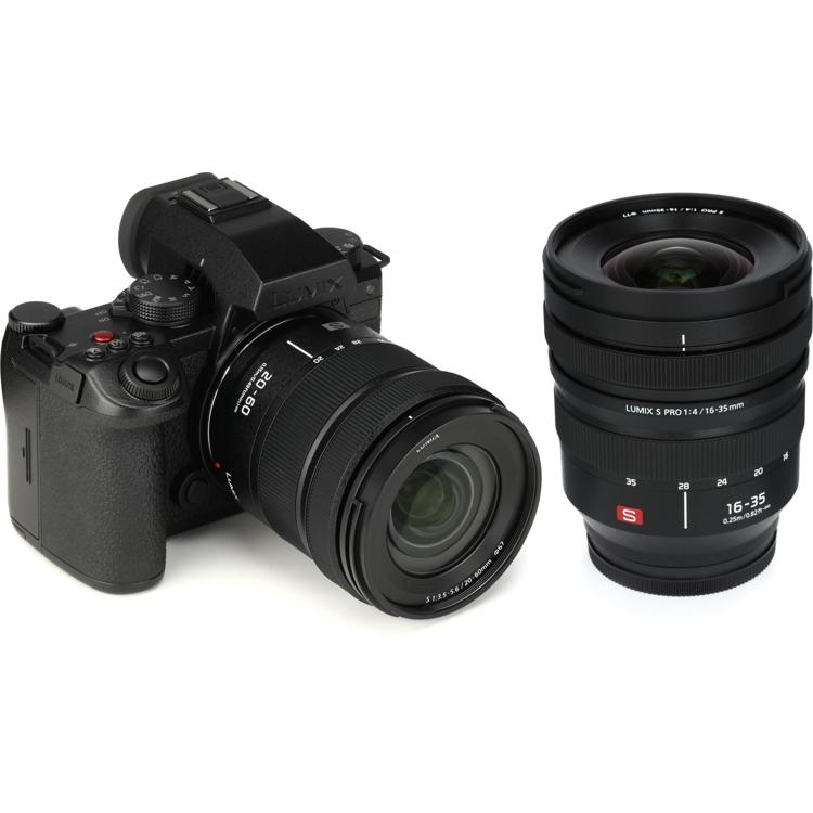 Panasonic Lumix S5M2X Full Frame Mirrorless Camera with 20-60mm