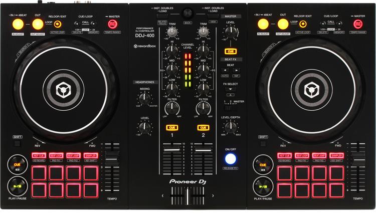 Pioneer DJ DDJ-400 2-deck Rekordbox DJ Controller